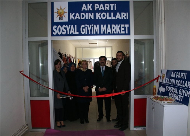 Şarkışla´da İhtiyaç Sahiplerini Sevindirecek Market 