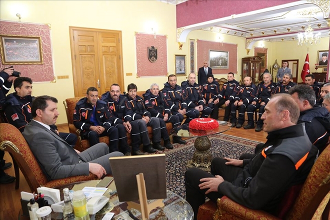 AFAD Canla  Başla Çalıştı