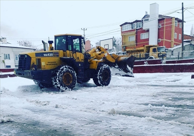 Ders Zili Öncesi  Kar Temizliği