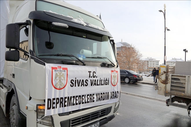 7 TIR Yardım Malzemesi Gönderildi