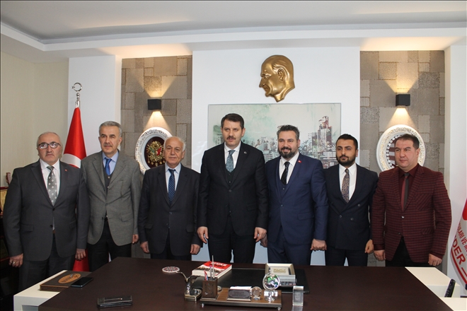 Vali Ayhan´dan  SEMDER´e Ziyaret