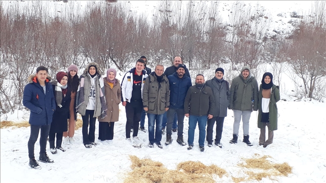 Hayvanlar İçin  Yiyecek Bıraktılar