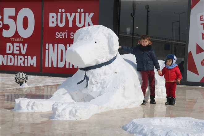 Sivaslının Kardan Adamı Böyle Olur--Video