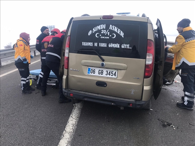 Trafik Kazası: 5 Yaralı--Video