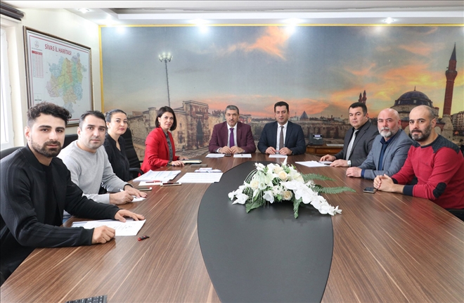 Spor Sivas Projesi Toplantısı Yapıldı