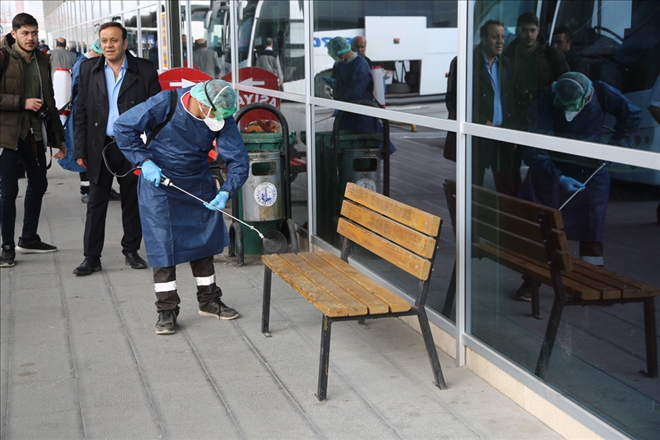 Terminal İlaçlandı--Video