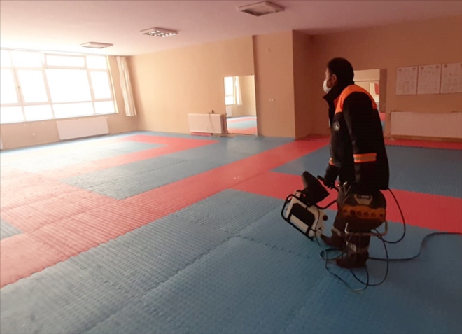 Sivas Belediyespor´da Virüs Temizliği