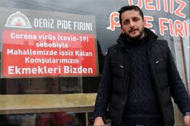 İşinden Ayrılanlara Ücretsiz Ekmek Kampanyası Başlattı 