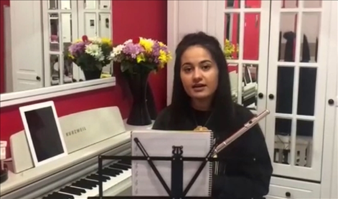 Öğrencilerden Evde Kal Çağrısı--Video