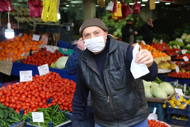  Maske Dağıtıldı