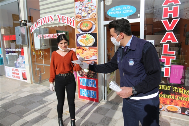 Maske Dağıtımı Devam Ediyor--Video