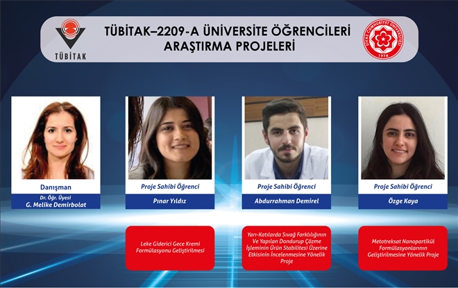 TÜBİTAK´tan  3 Projeye Destek
