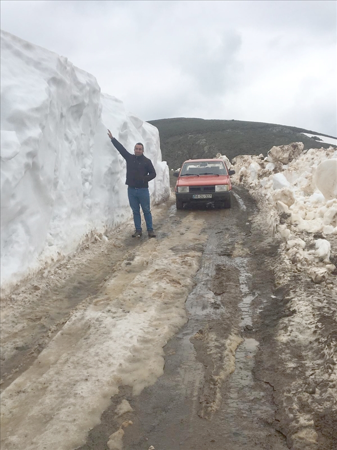 Mayıs Ayında 2.5 Metre Kar