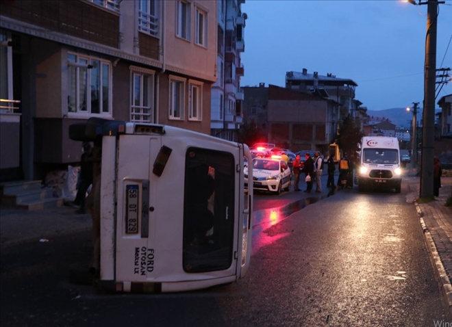  Sivas´ta Trafik Kazası 2 Yaralı