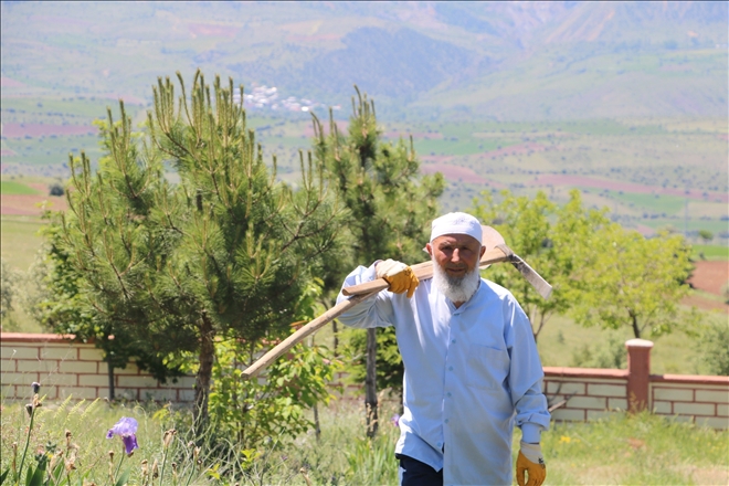 Köyüne 8 bin 500 Ağaç Dikti