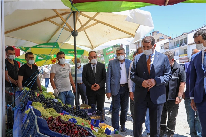 Vatandaşlarla  Sohbet Etti