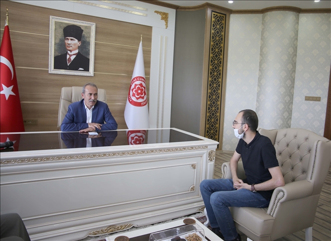   Lösemi Hastasından Teşekkür Ziyareti