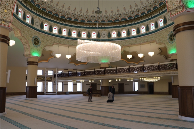 Ayyıldızlı Cami  Hizmete Giriyor
