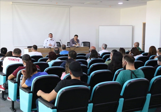 Antrenörlerle Toplantı Yapıldı