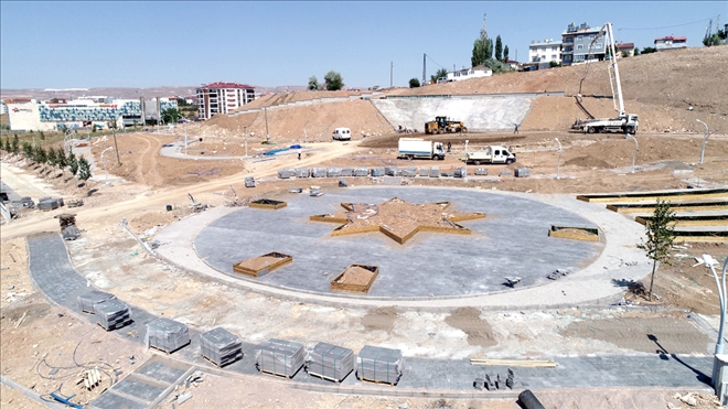 Dev Parkta Çalışmalar Sürüyor
