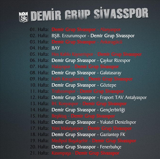 HEYECAN ALANYASPOR MAÇIYLA BAŞLAYACAK