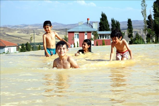 ALTINKALE´DE SERİNLİYORLAR