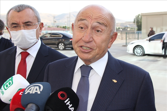 TFF Başkanı Özdemir Sivas´ta Açıkladı! Maçlar Seyircisiz