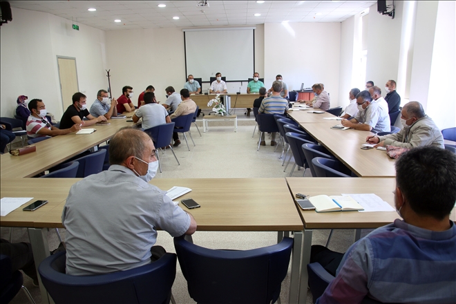 Ergen, Okul Müdürleriyle Toplantı Yaptı