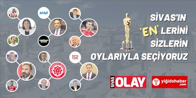 Sivas´ın ENleri Ödüllendirilecek