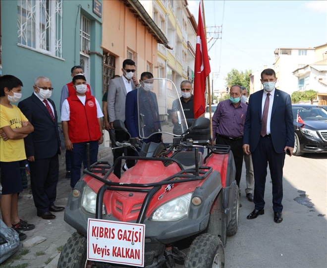 Kalkan´ın Ailesine  Taziye Ziyareti