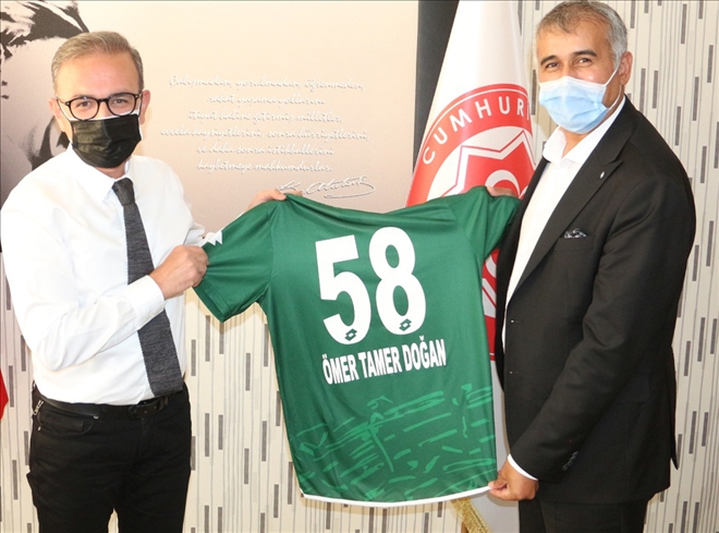 Belediyespor´a Başarılar Diledi