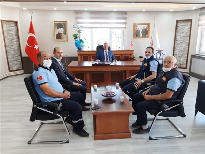İtfaiyeden İlbey´e Ziyaret