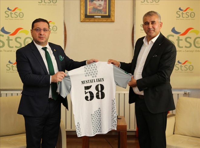 Eken´e Belediyespor Forması Hediye Etti