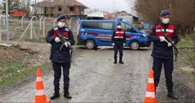 Sivas´ta Bir Köy Karantinaya Alındı