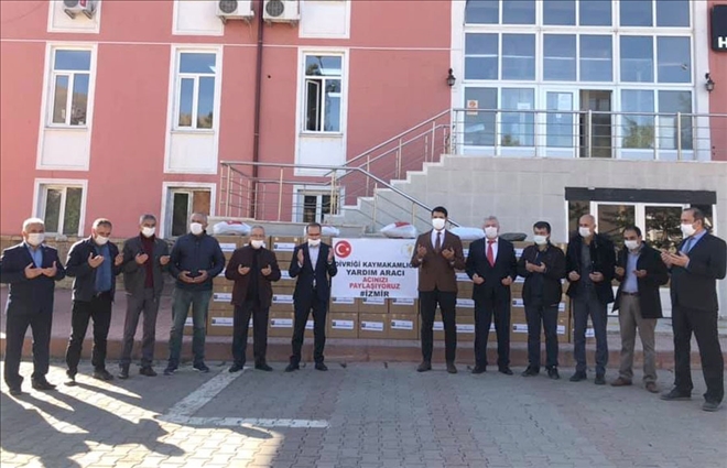 Divriği´den İzmir´e Yardım Eli 
