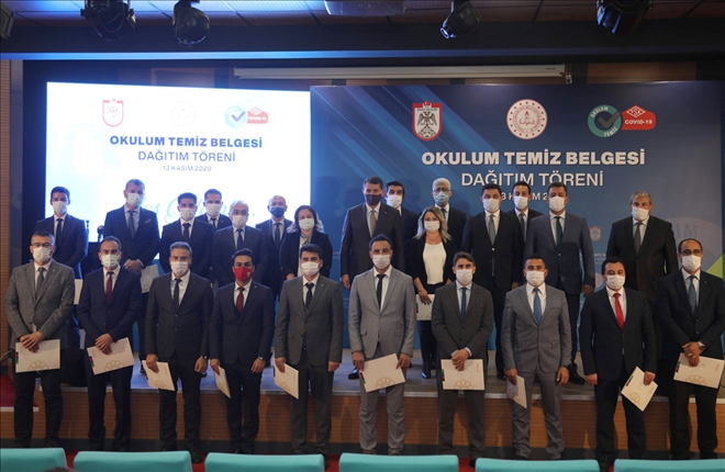 Tüm Okullar Sertifikalandı