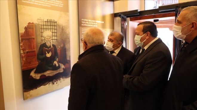 Müftü, Gök Medrese´de  İncelemelerde Bulundu