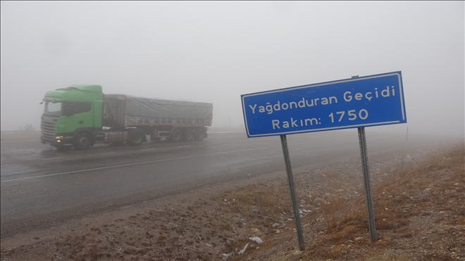 Yüksek Kesimlerde Kar Ve Sis Etkili Oldu
