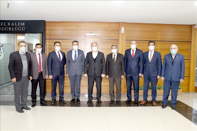Başkan Bilgin´e Teşekkür Ziyareti  