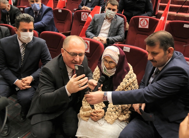 Fermude Teyze Bakan´la Görüştü