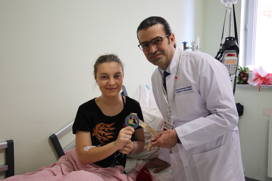 Doktora Madalyalı Teşekkür