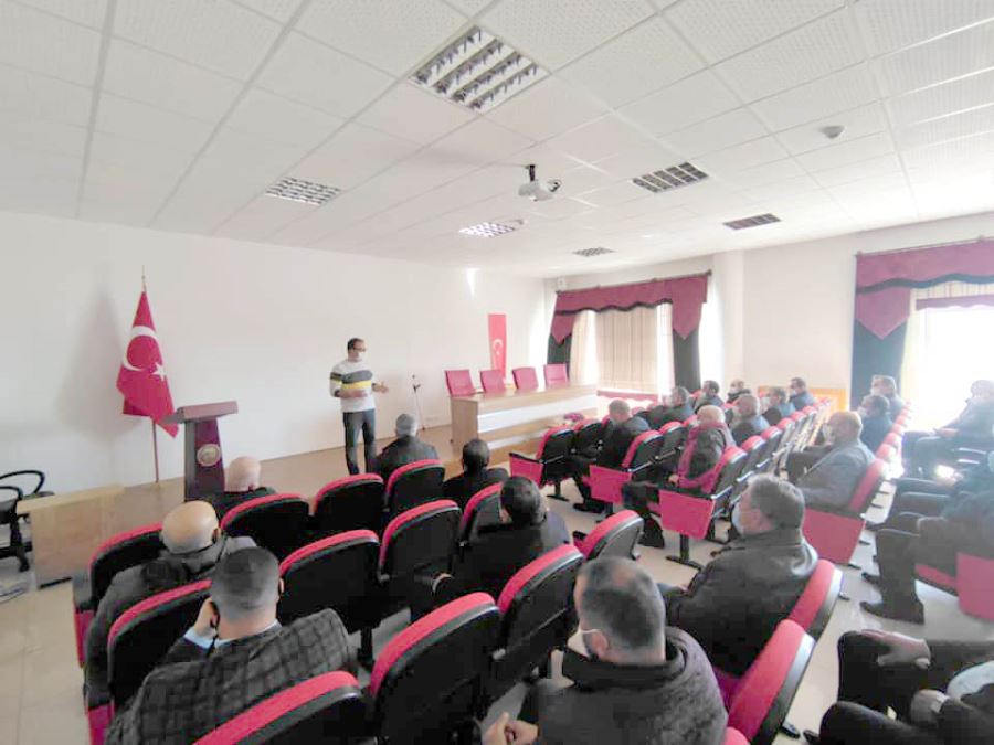 Nayman, Muhtarlarla Bir Araya Geldi