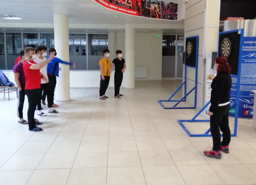Dart Eğitimi Aldılar