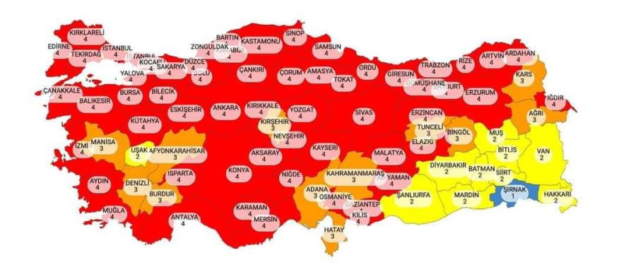 Vakalar Arttı  Kırmızı Olduk!