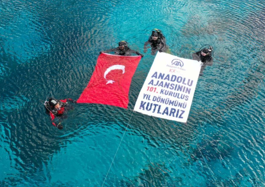Doğal Akvaryumda Kutladılar