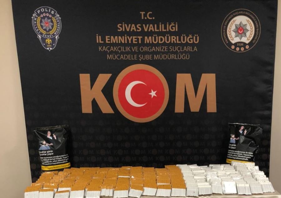 Bin 180 Adet Sigara Bandrolü Ele Geçirildi