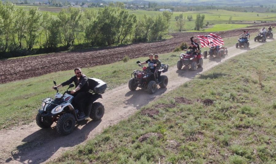 Bu Köyde Traktörlerin Yerini ATV