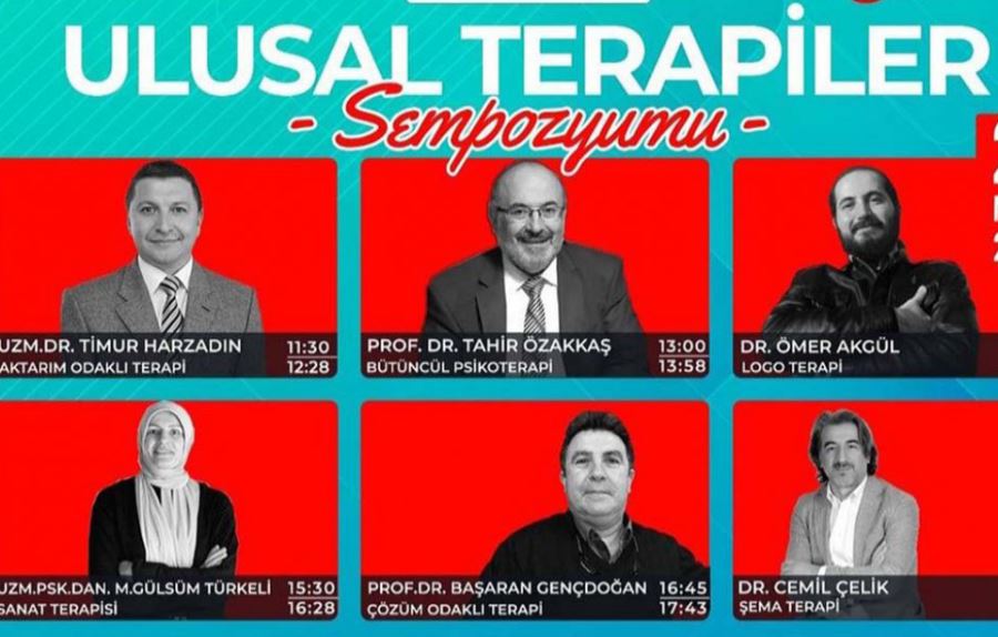 Ulusal Terapiler Sempozyumu Düzenlendi