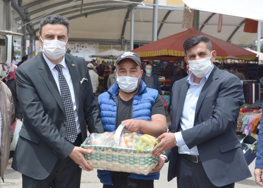 Demirgil, Pazarcı Esnafını Ziyaret Etti 