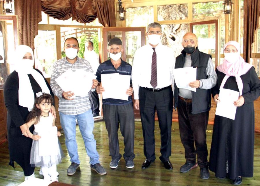 60 Yıllık Mesele İkna İle Çözüme Kavuşturuldu